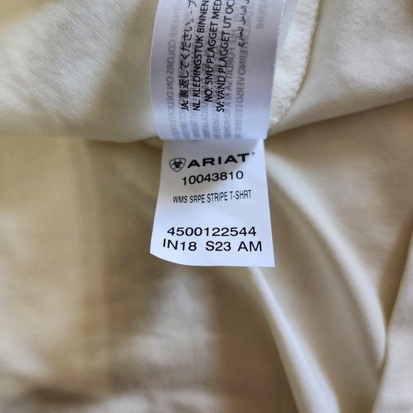 NWT Ariat Serape Stripe Baseball T Shirt Laid Back Style and Comfort Size XXL - Picture 12 of 15